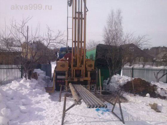 Бурение зимой