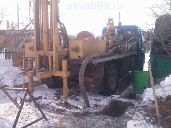 Бурение зимой